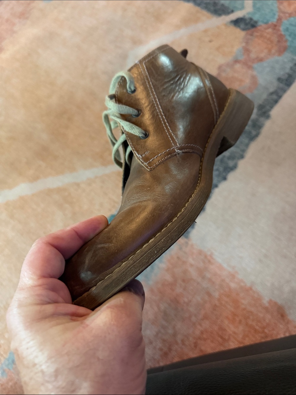 Men's Bed Stu Brown Leather Casual Lace-Up Shoe - Picture 4 of 8